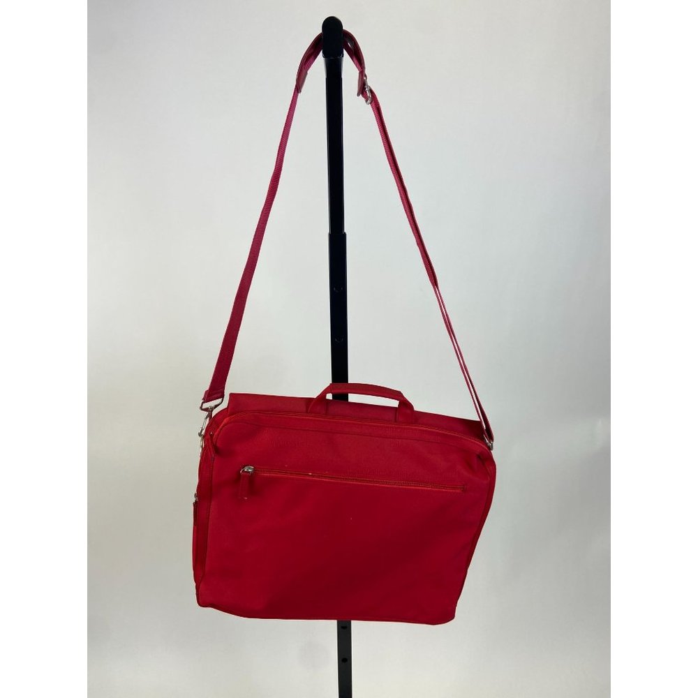 Red Multi Pocket Computer Bag - Picture 3 of 6